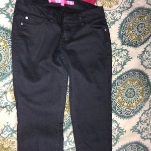 Sparkly jean pants